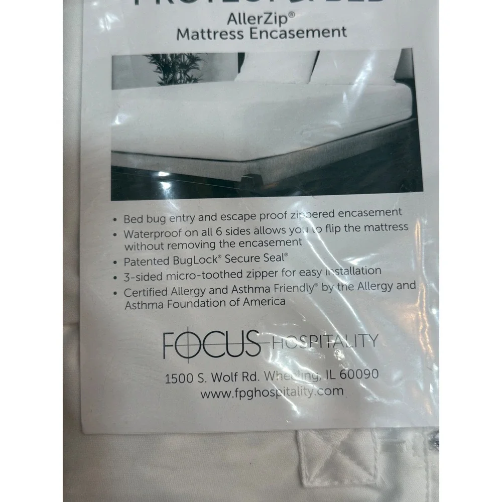 Protect-A-Bed AllerZip Cal King Mattress Encasement Waterproof